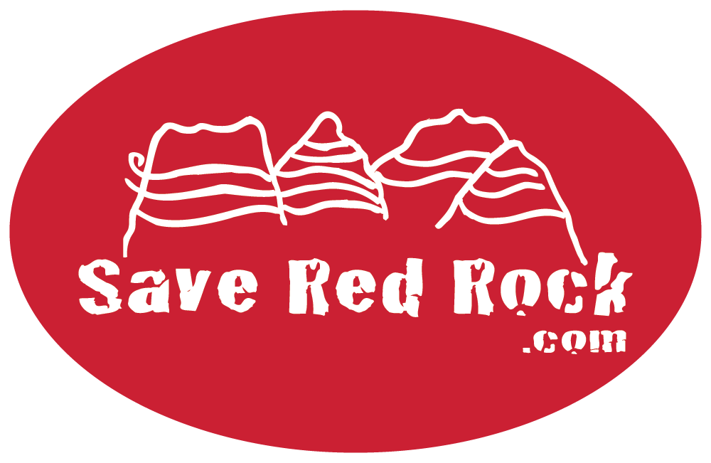 Save Red Rock oval logo