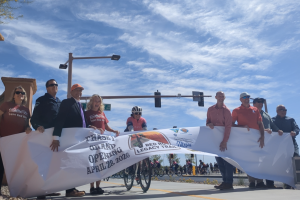 RRLT Banner Cutting